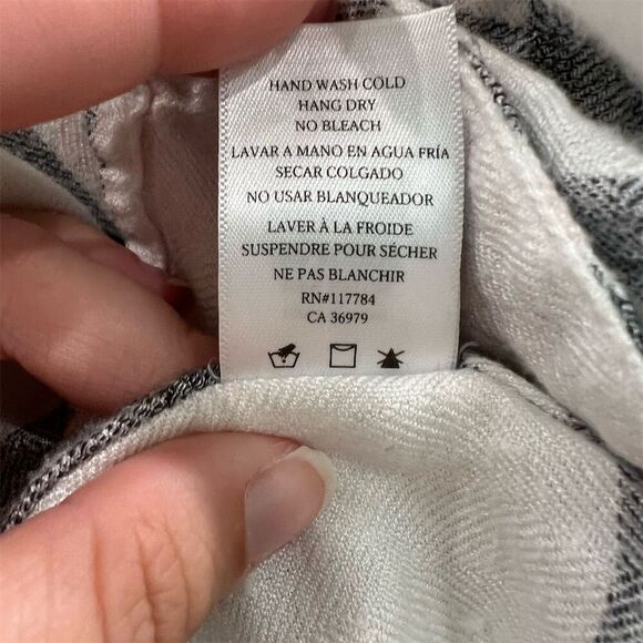 Rails Women's Plaid Button-Up Shirt Multicolor Long Sleeve Size M - Picture 5 of 5